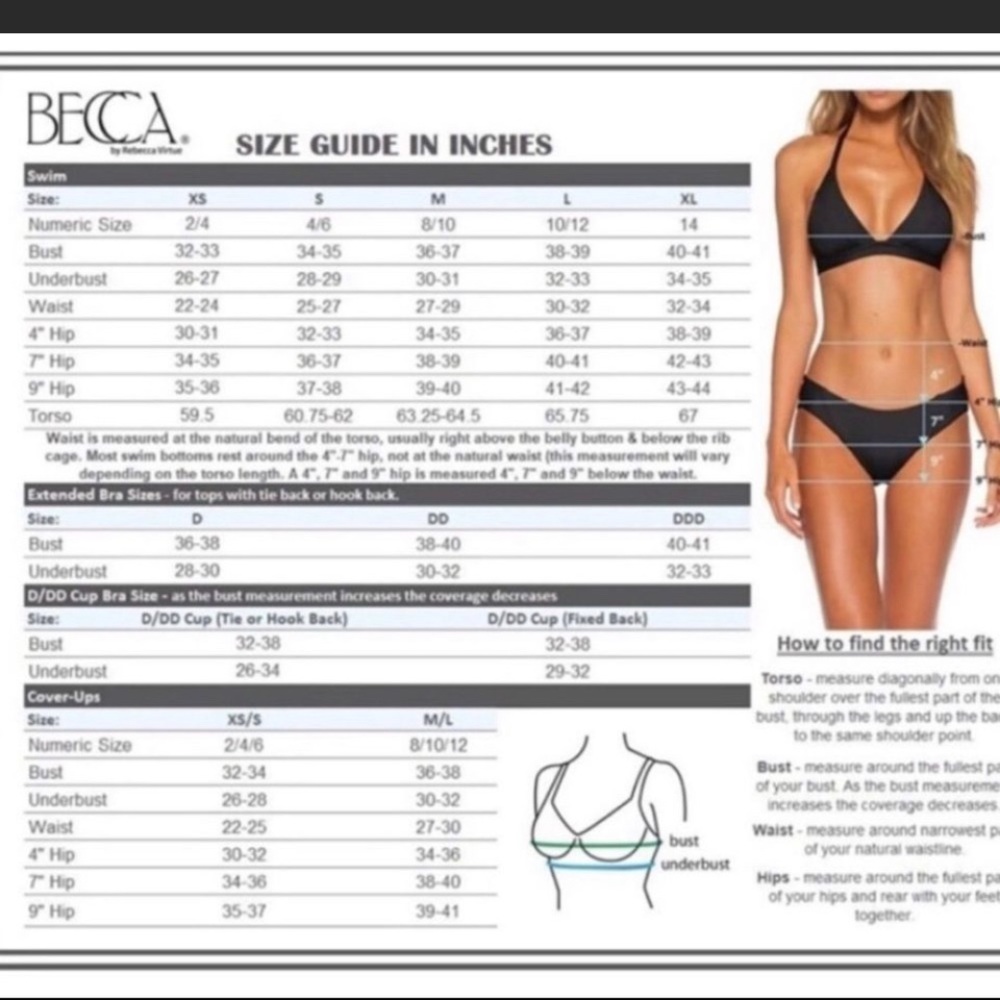 NWT Becca one piece cut out pink bathing suit-Size Med - Picture 8 of 8